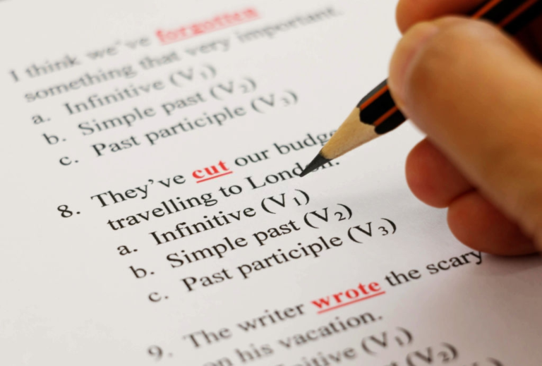 English Grammar when taking IELTS Test